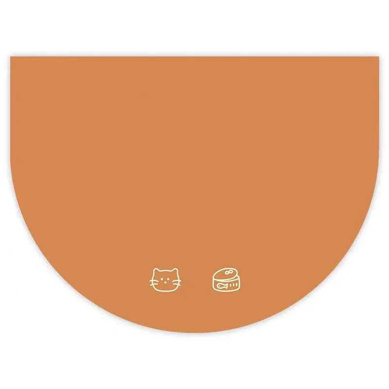 Pet food mat water-proof
