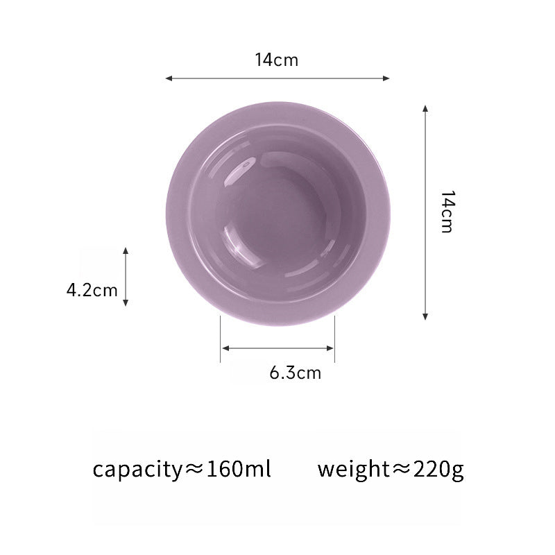 Macaron Color Pet Bowl