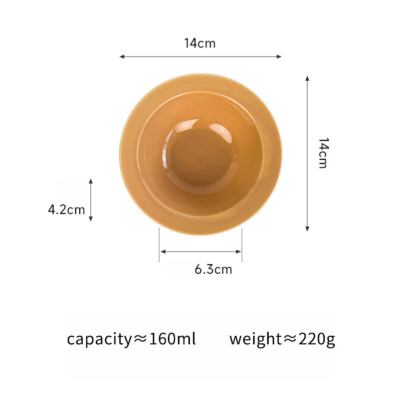 Macaron Color Pet Bowl