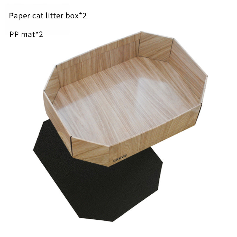Cat travel litter box foldable waterproof