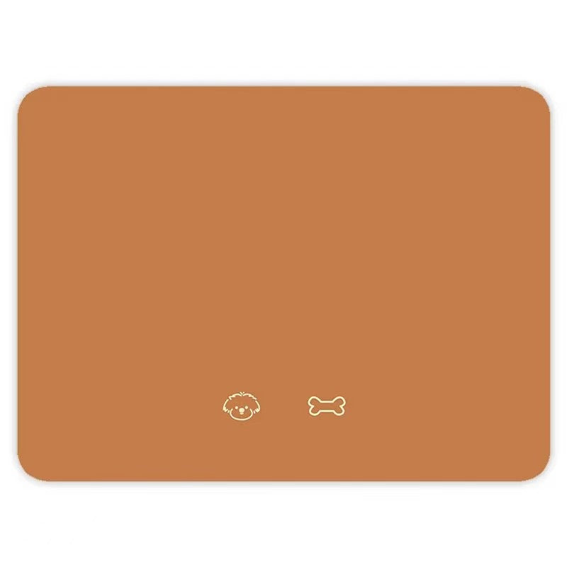 Pet food mat water-proof