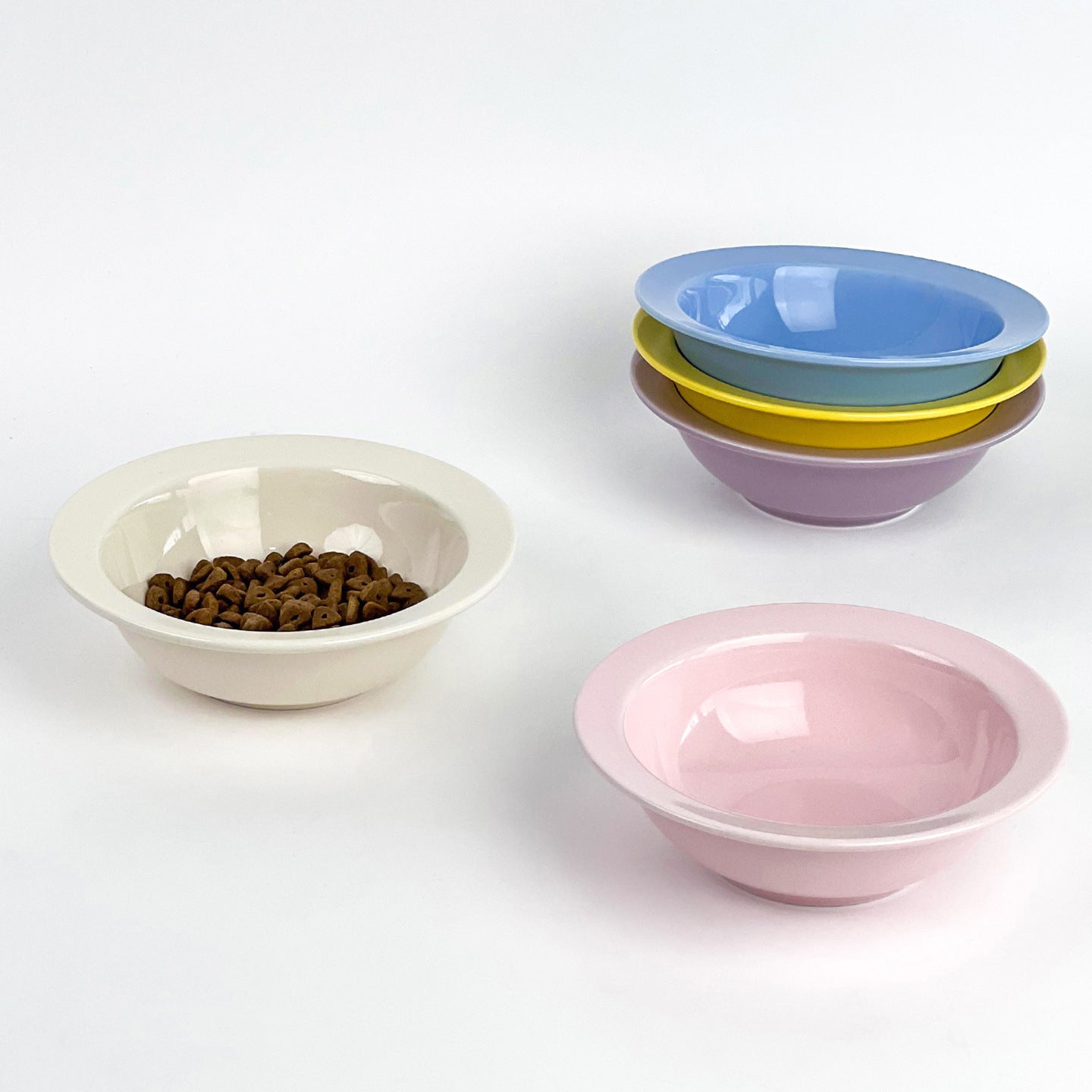 Macaron Color Pet Bowl